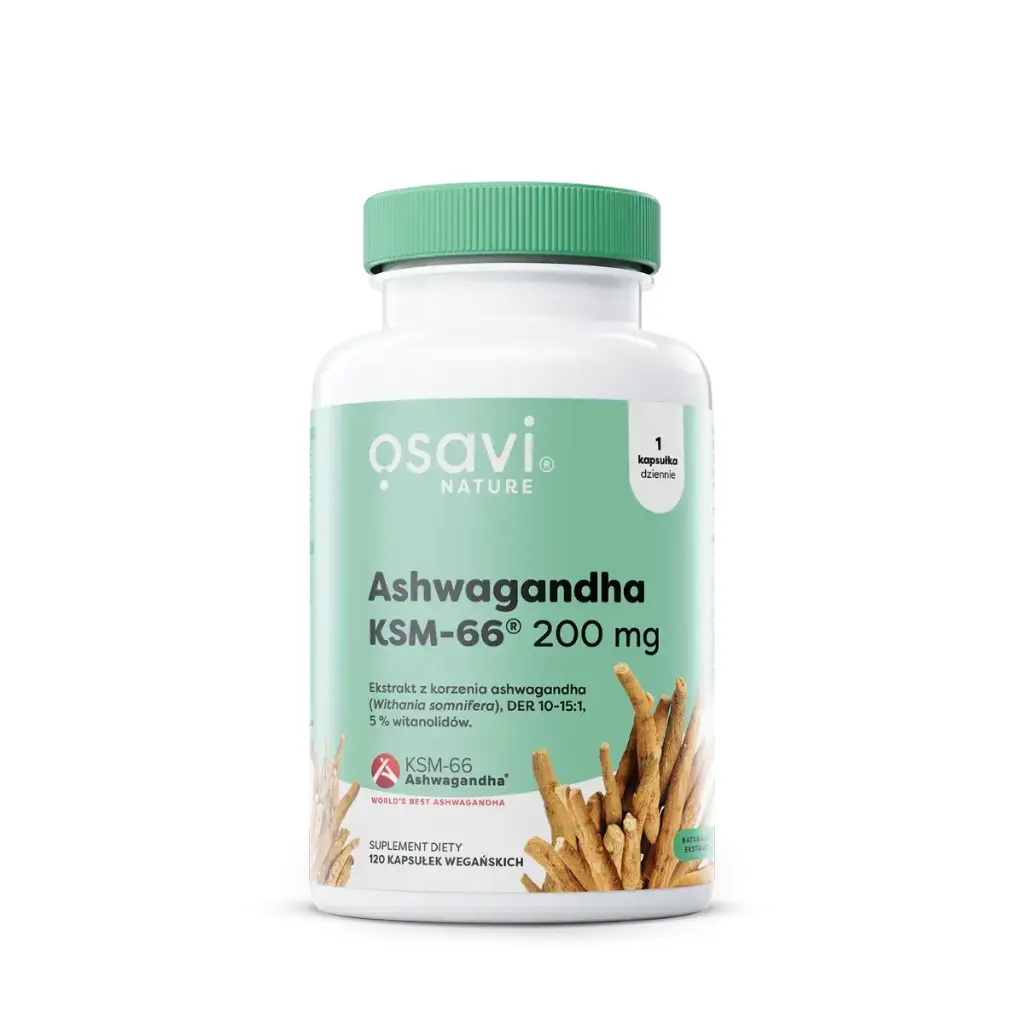 Osavi Ashwagandha KSM-66 200mg x 120 kaps.