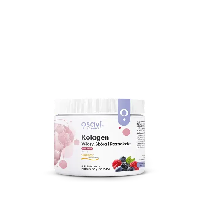 Osavi Kolagen Włosy, Skóra i Paznokcie (Owoce Leśne) x 150g