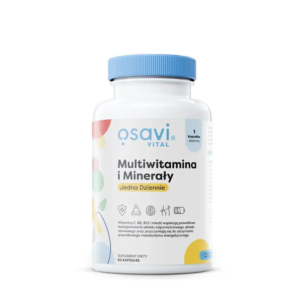 Osavi Multiwitamina i Minerały Jedna Dziennie x 60 kaps.