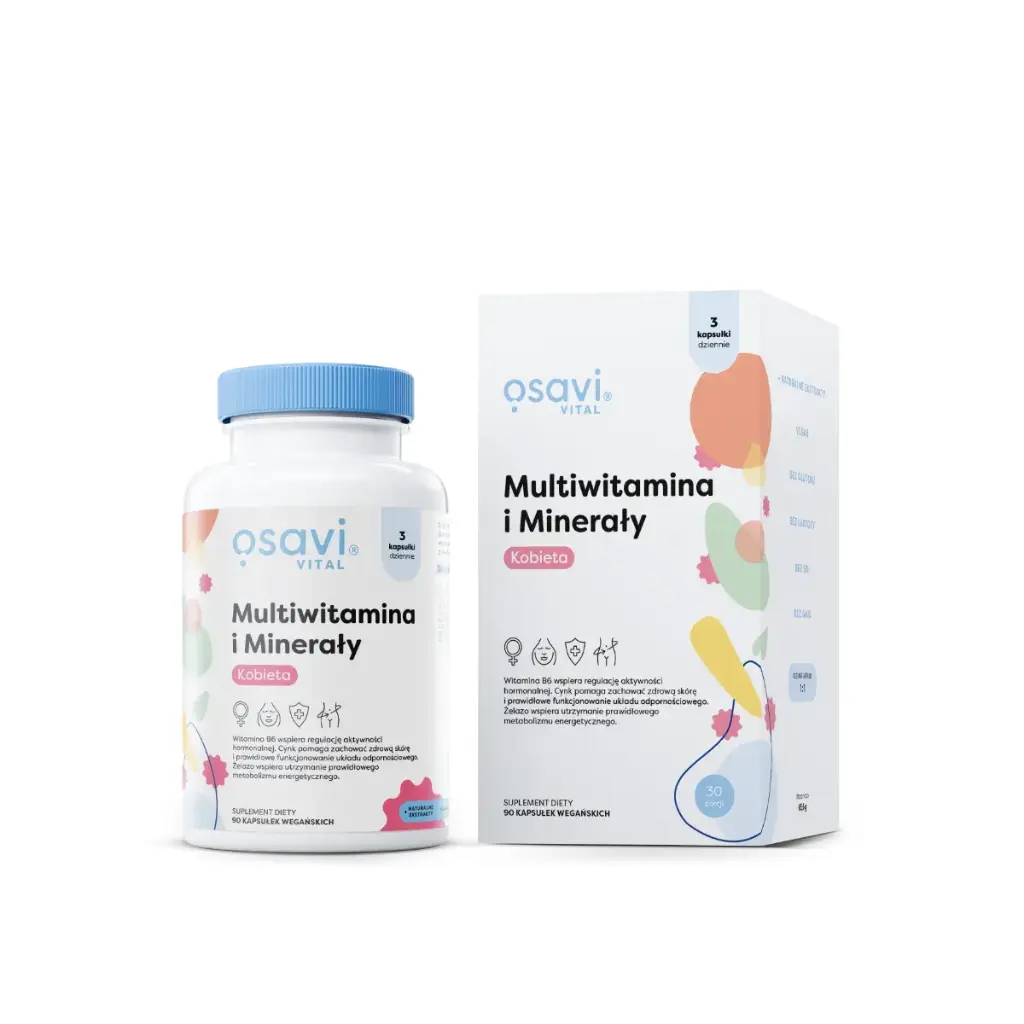 Osavi Multiwitamina i Minerały Kobieta x 90 kaps.