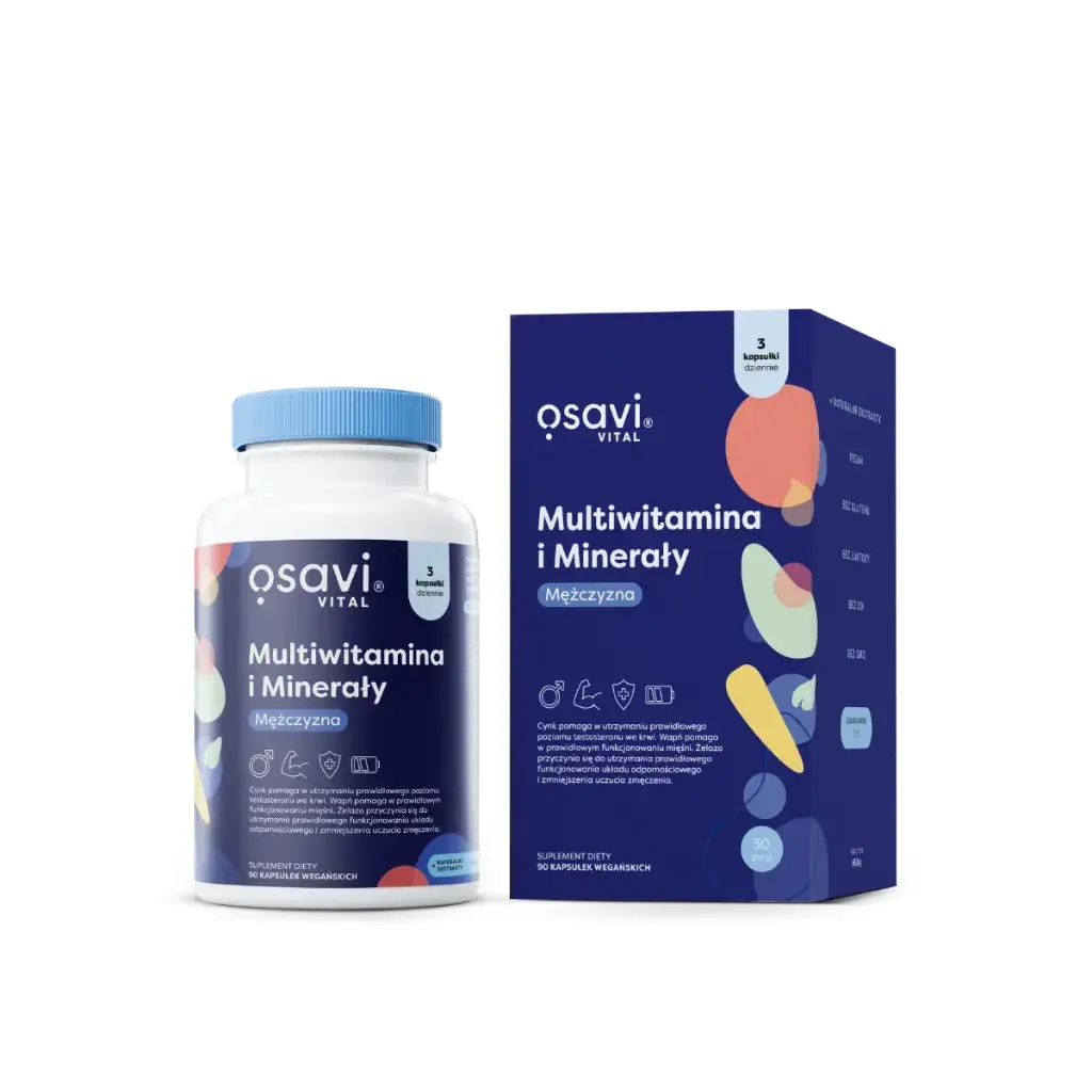 Osavi Multiwitamina i Minerały Mężczyzna x 90 kaps.