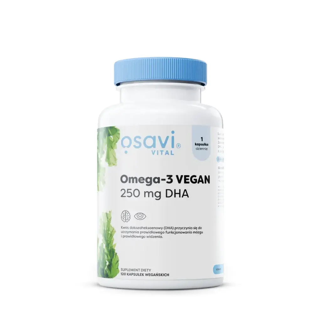 Osavi Omega 3 Vegan 250mg DHA x 120 kaps.