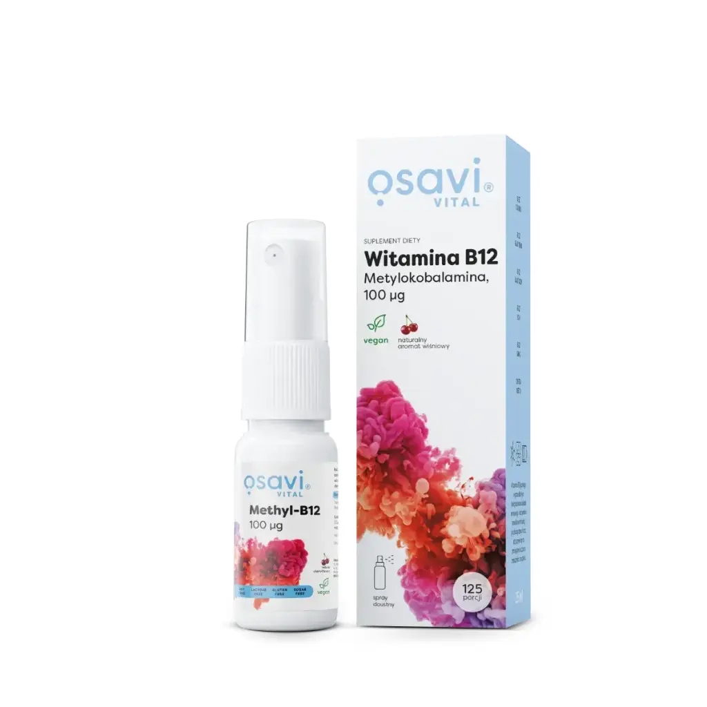 Osavi Witamina B12 Spray Doustny (Wiśnia) x 25ml