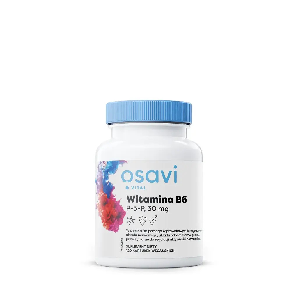 Osavi Witamina B6 P-5-P 30mg x 120 kaps.