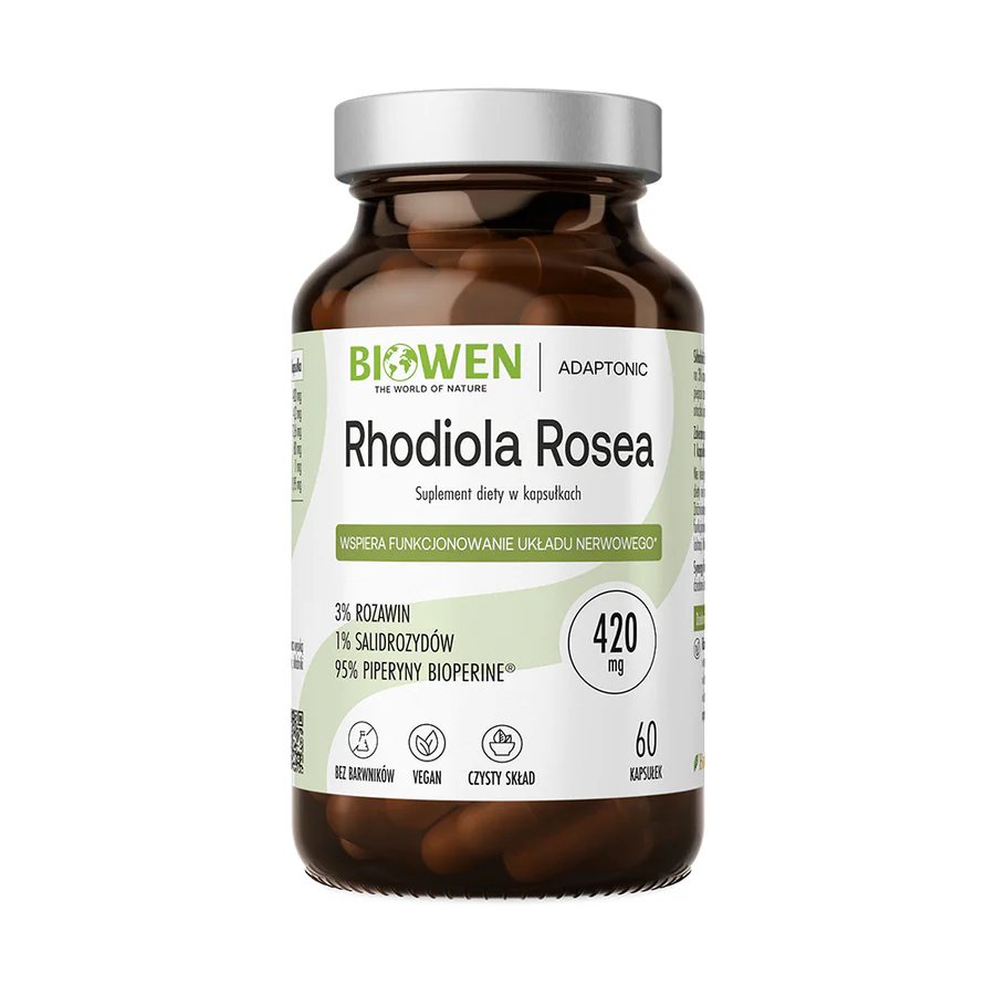 Biowen Rhodiola Rosea 420mg x 60 kaps.