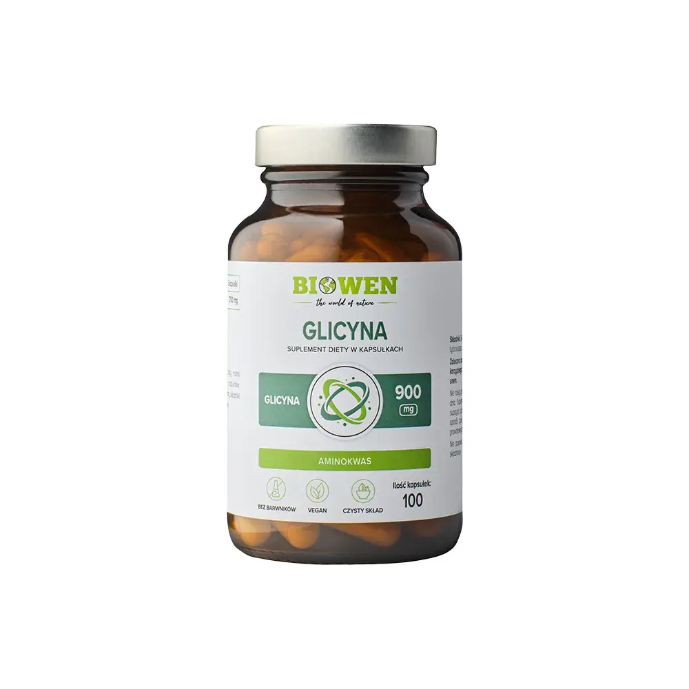 Biowen Glicyna 900mg x 100 kaps.