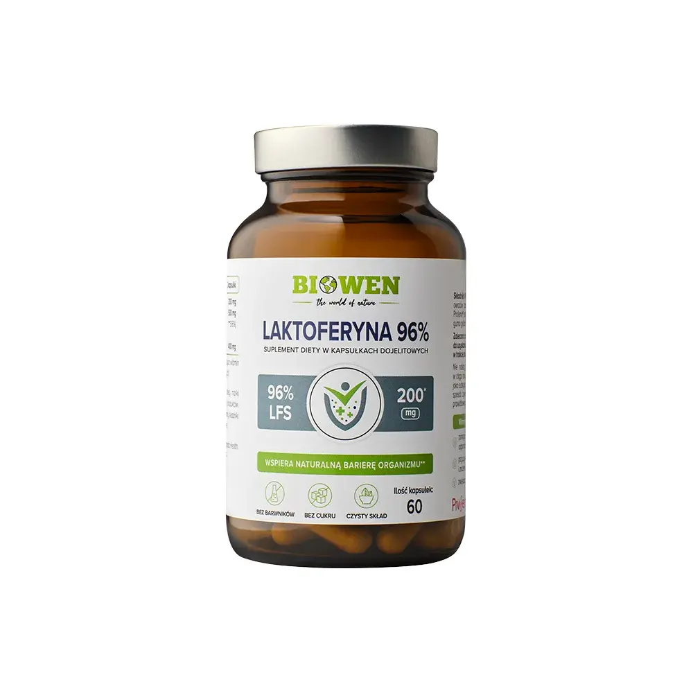 Biowen Laktoferyna 96% x 60 kaps.