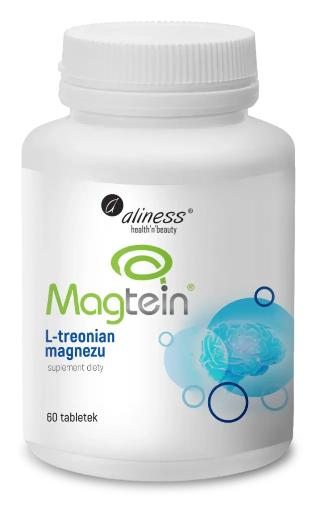 Aliness Magtein L-Treonian Magnezu 72mg x 60 kaps.