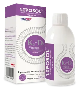 Liposomalna Witamina K2 + D3 x 250ml