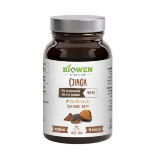 Biowen Chaga 400mg x 90 kaps.