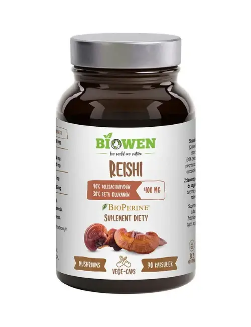 Biowen Reishi 400mg x 90 kaps.