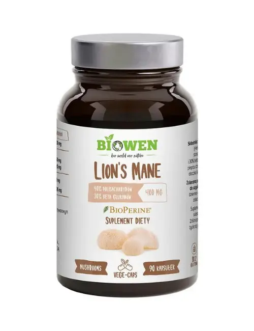 Biowen Lion’s Mane x 90 kaps.