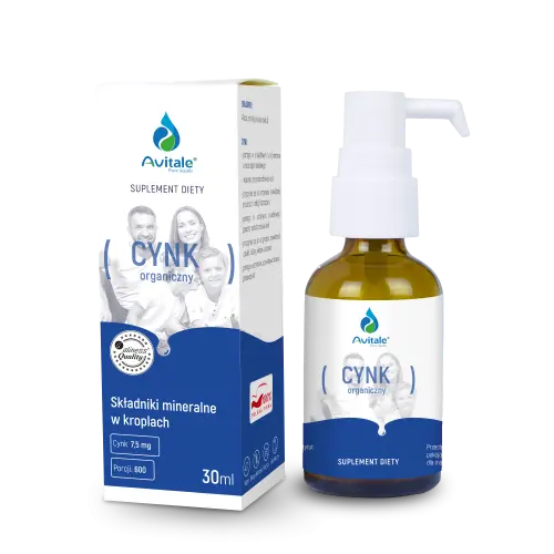 Avitale Cynk Organiczny 30ml