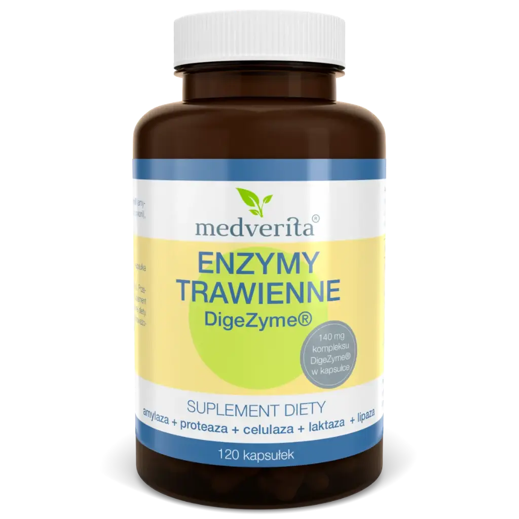 Medverita Enzymy Trawienne x 120 kaps.