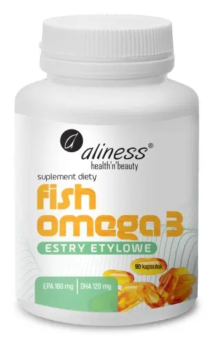 Aliness Fish Omega 3 Estry 180/120mg x 90 kaps.