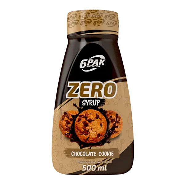 6PAK Syrup Zero 500ml Chocolate Cookie