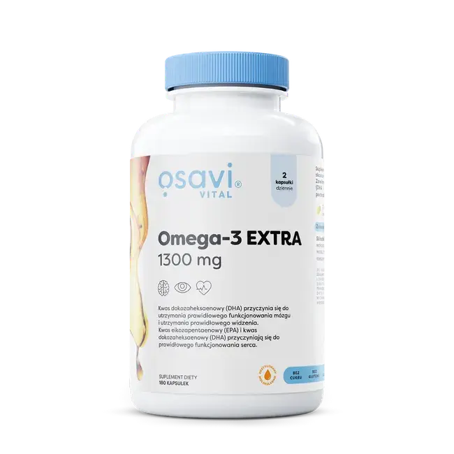 Osavi Omega-3 Extra 1300mg (Cytryna) x 180 kaps.