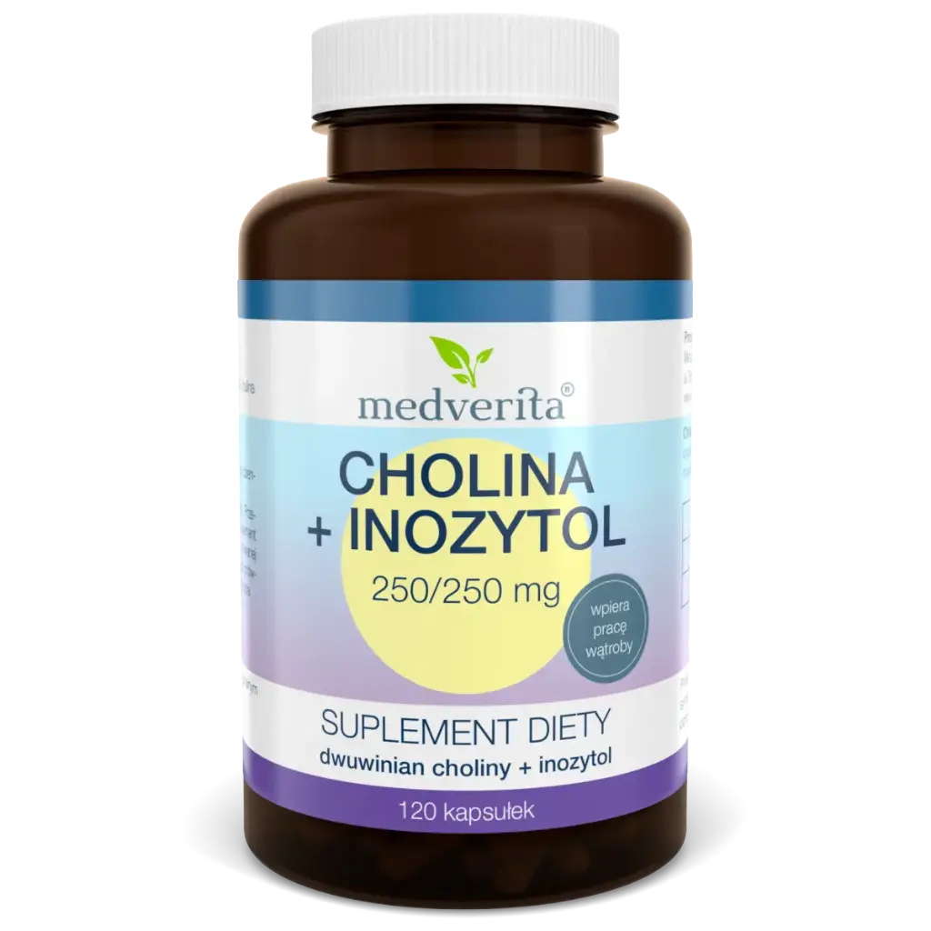 Medverita Cholina + Inozytol x 120 kaps. 