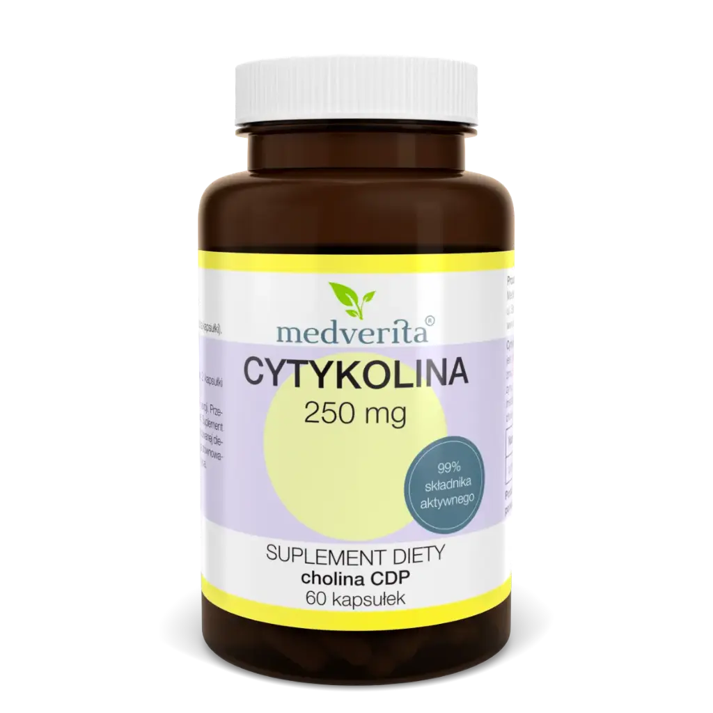 Medverita Cytykolina 250mg x 60 kaps.