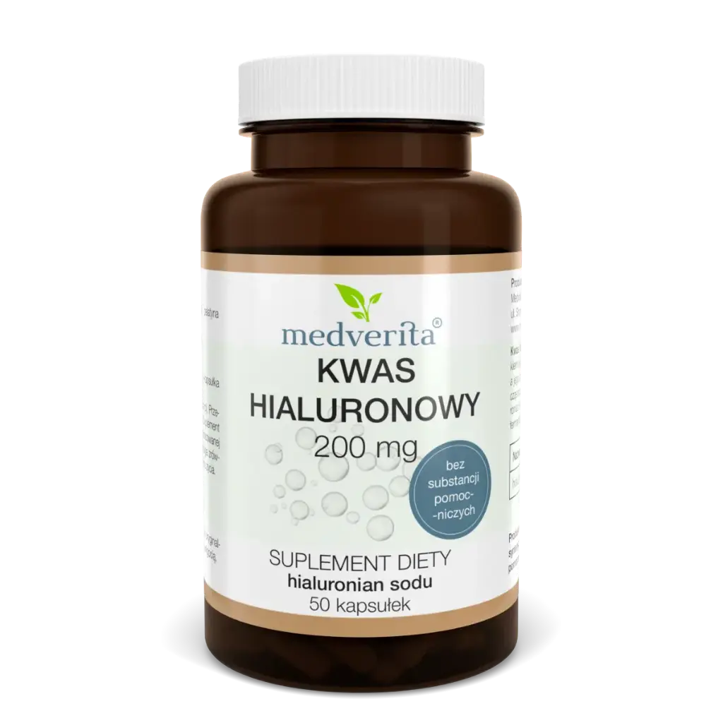 Medverita Kwas Hialuronowy 200mg x 60 kaps.