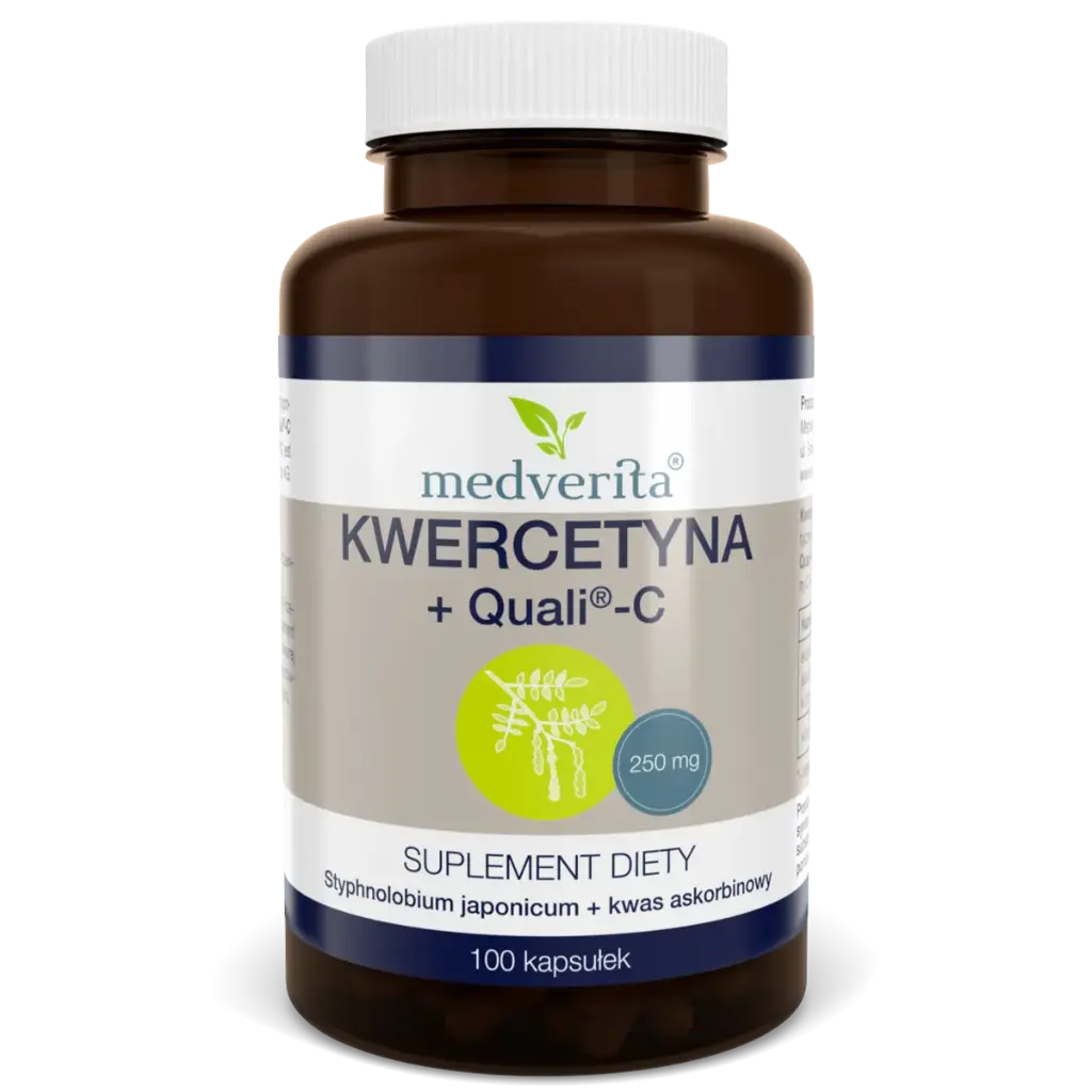 Medverita Kwercetyna 250mg + Quali®-C x 100 kaps.