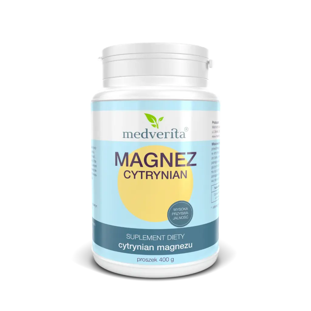 Medverita Magnez Cytrynian 400g