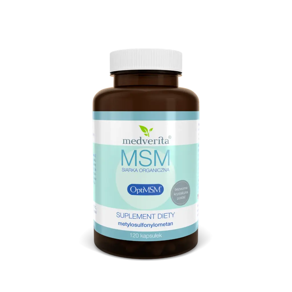 Medverita MSM 500mg x 120 kaps.