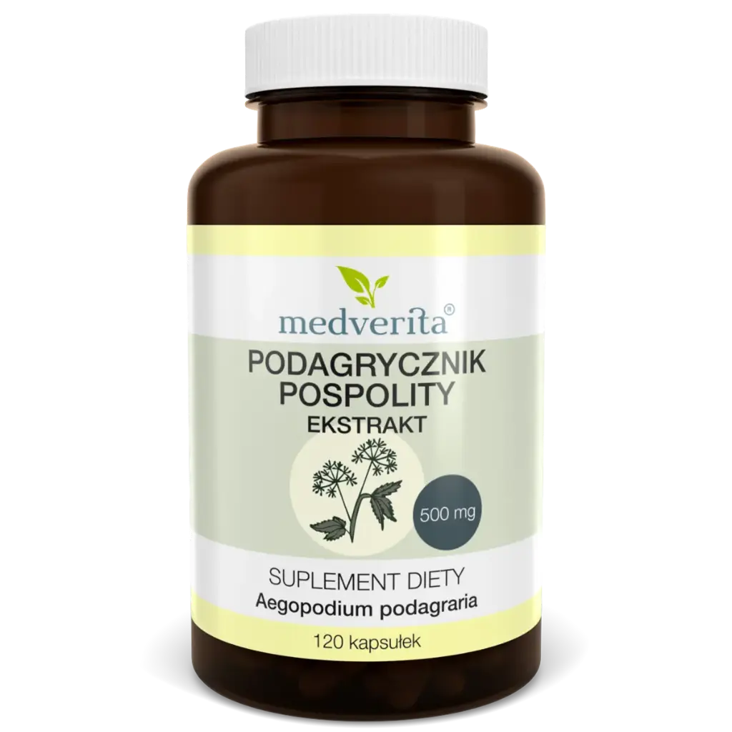 Medverita Podagrycznik Pospolity 500mg x 120 kaps.