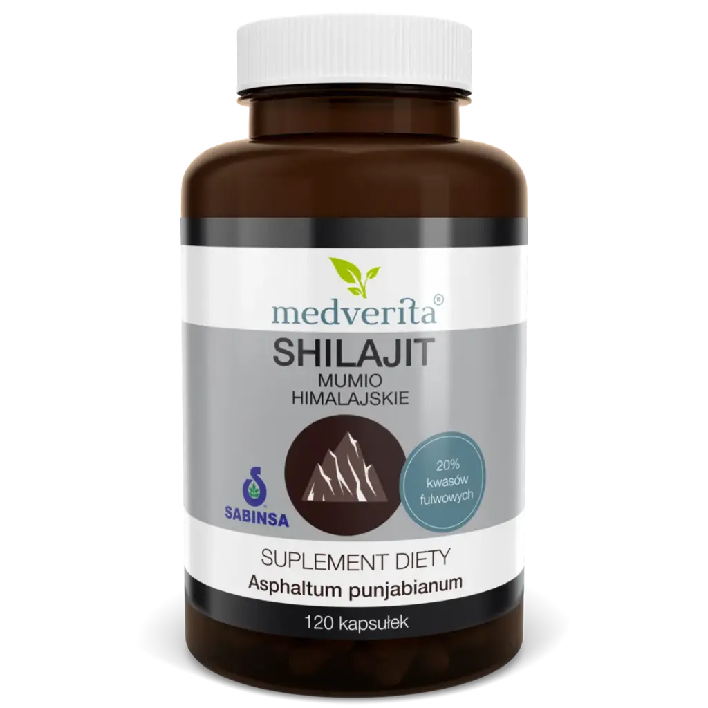 Medverita Shilajit Mumio Himalajskie x 120 kaps.