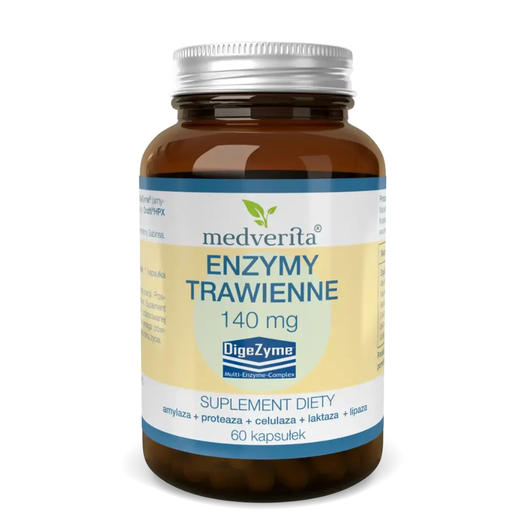 Medverita Enzymy Trawienne x 60 kaps.