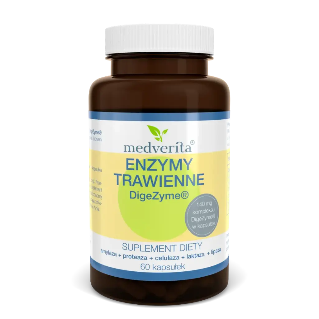 Medverita Enzymy Trawienne x 60 kaps.