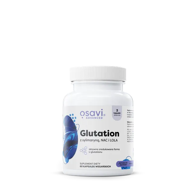 Osavi Glutation z Sylimaryną NAC i LOLA x 60 kaps.
