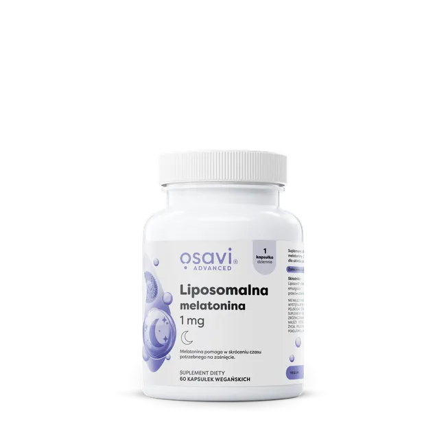 Osavi Liposomalna Melatonina 1mg x 60 kaps.