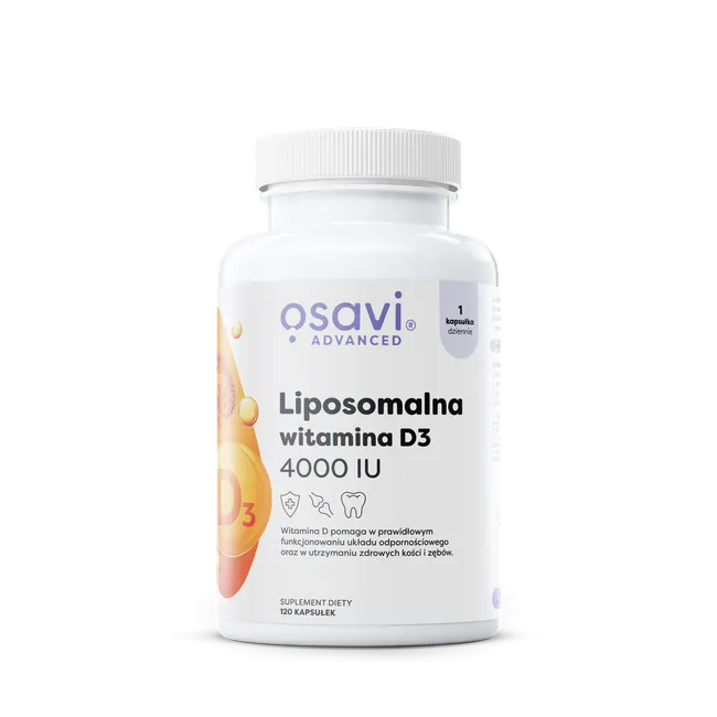 Osavi Liposomalna Witamina D3 4000 IU x 120 kaps.