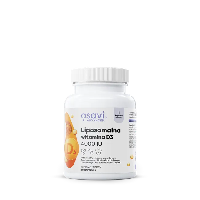 Osavi Liposomalna Witamina D3 4000 IU x 60 kaps.