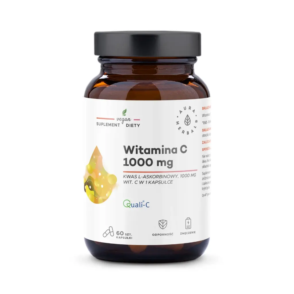 Aura Herbals Witamina C 1000 mg x 60 kaps.