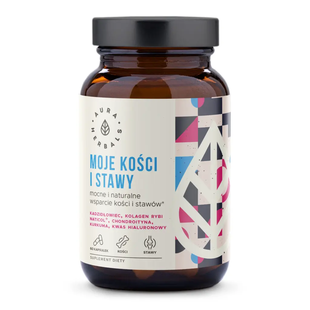 Aura Herbals Moje Kości i Stawy x 60 kaps.