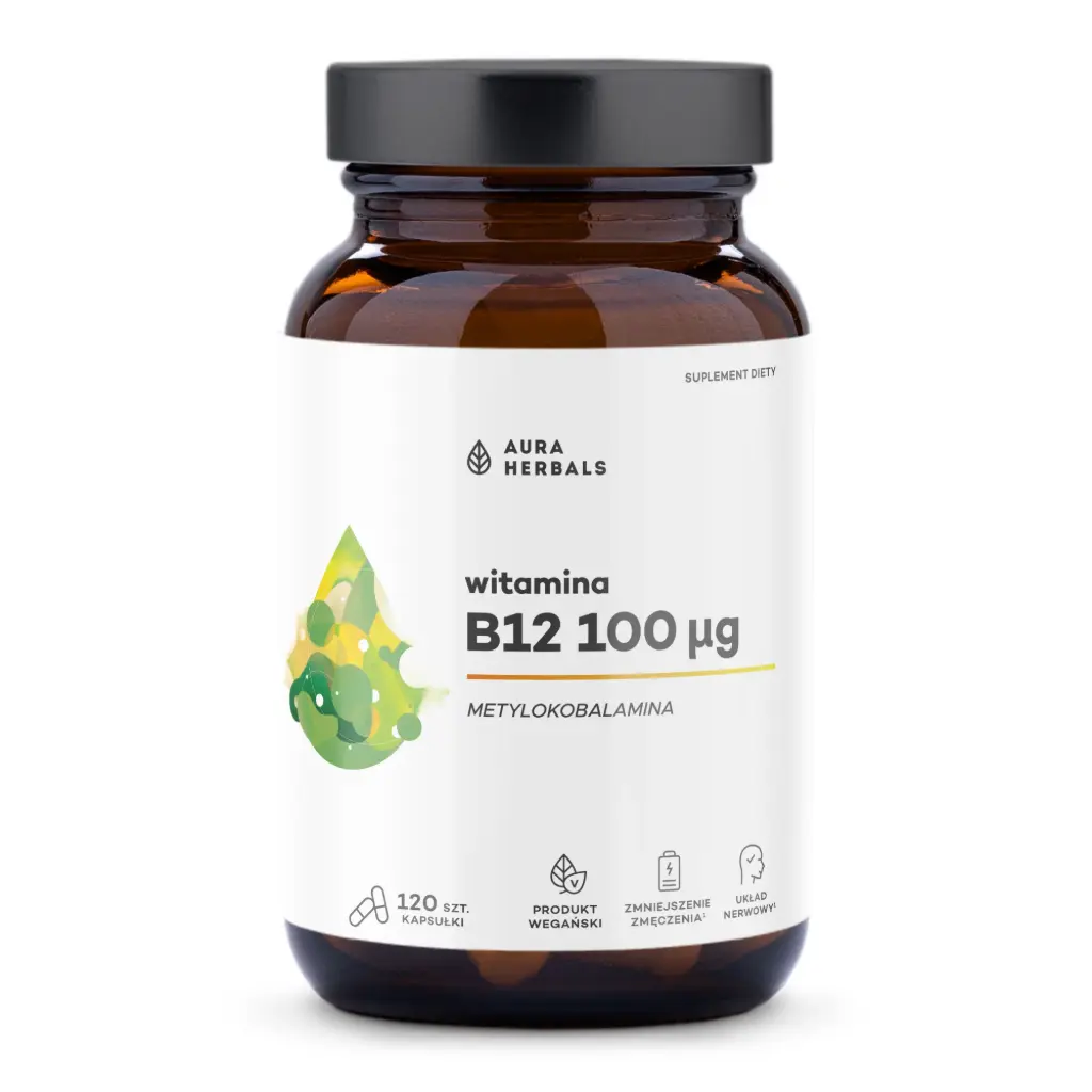 Aura Herbals Witamina B12 100µg x 120 kaps.