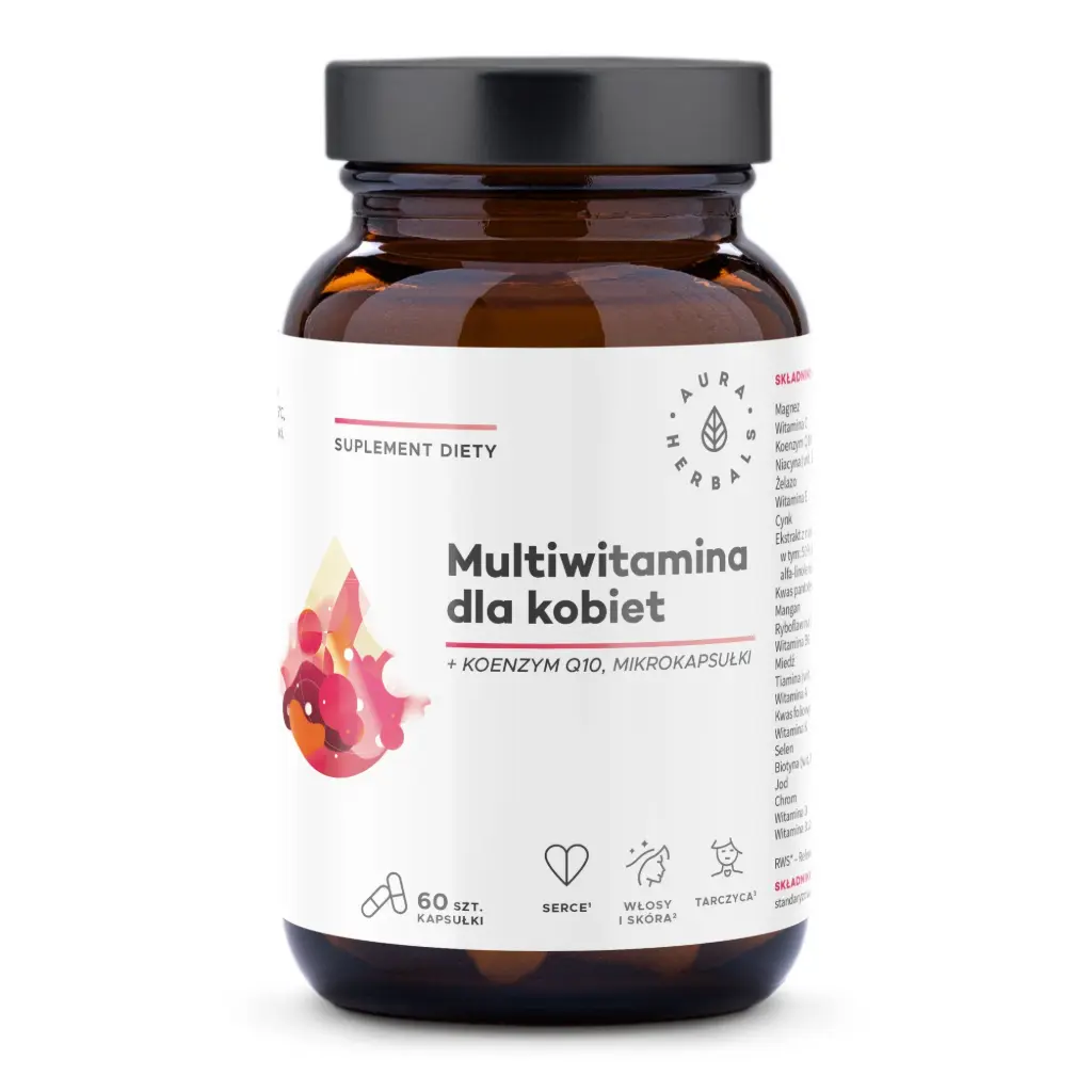 Aura Herbals Multiwitamina Dla Kobiet x 60 kaps.
