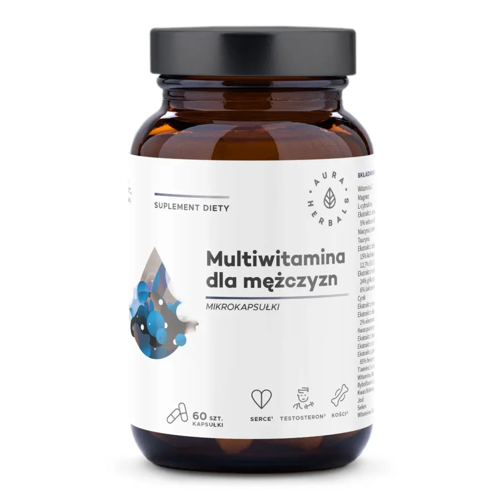 Aura Herbals Multiwitamina Dla Mężczyzn x 60 kaps.