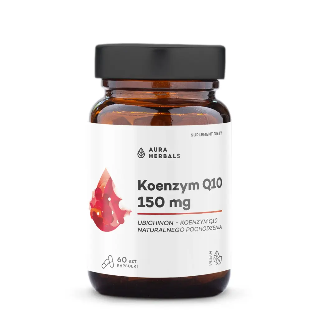 Aura Herbals Koenzym Q10 150mg x 60 kaps.