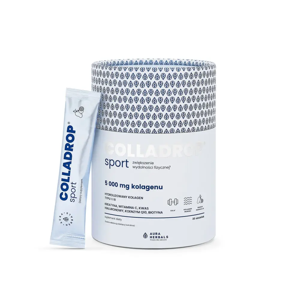 Aura Herbals Colladrop Sport + Kreatyna x 30 saszetek