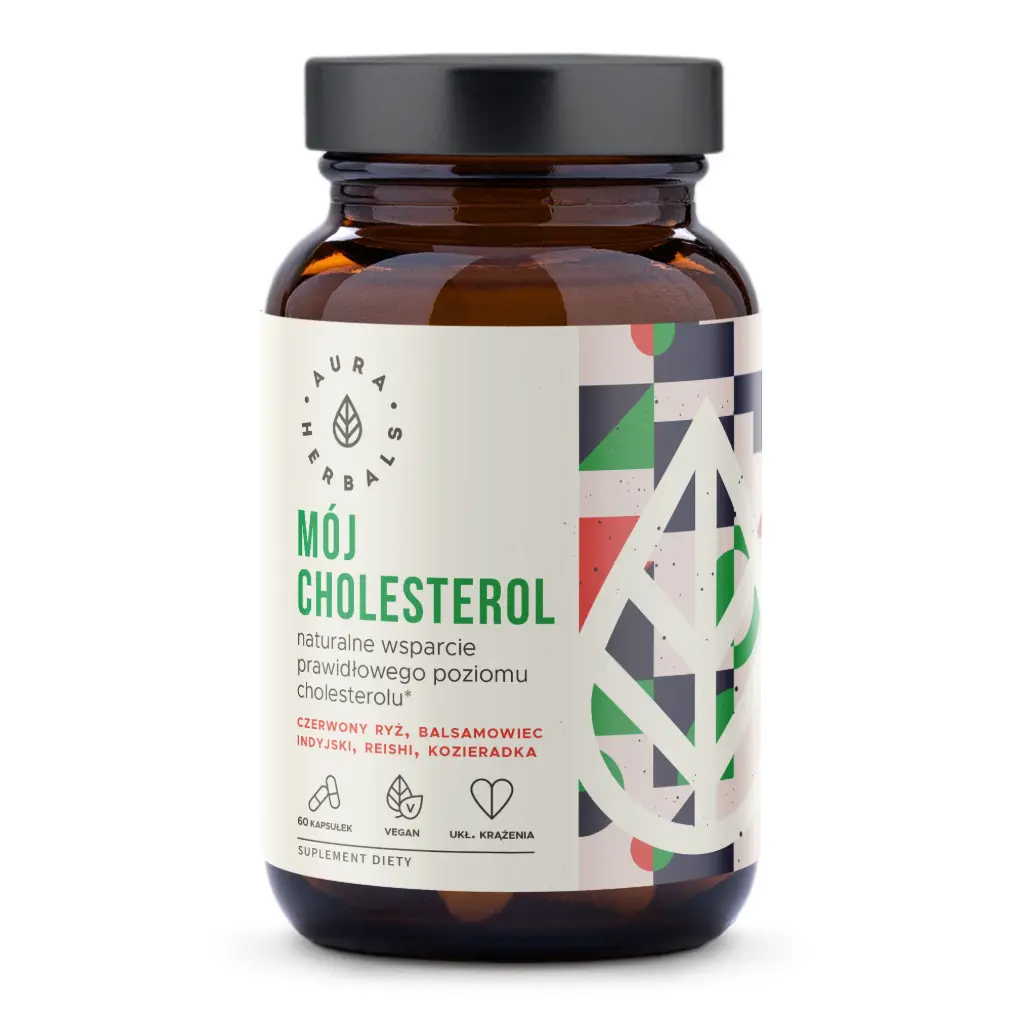 Aura Herbals Mój Cholesterol x 60 kaps.