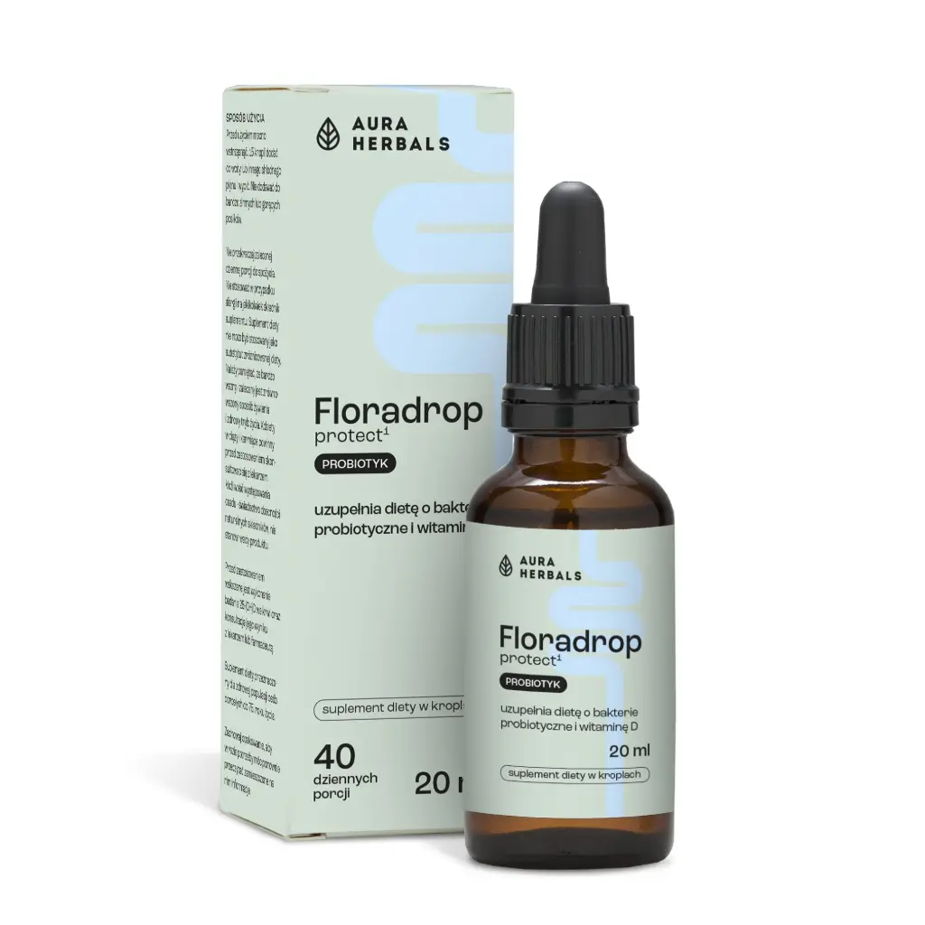 Aura Herbals Floradrop Protect¹ Probiotyk (krople) x 20ml