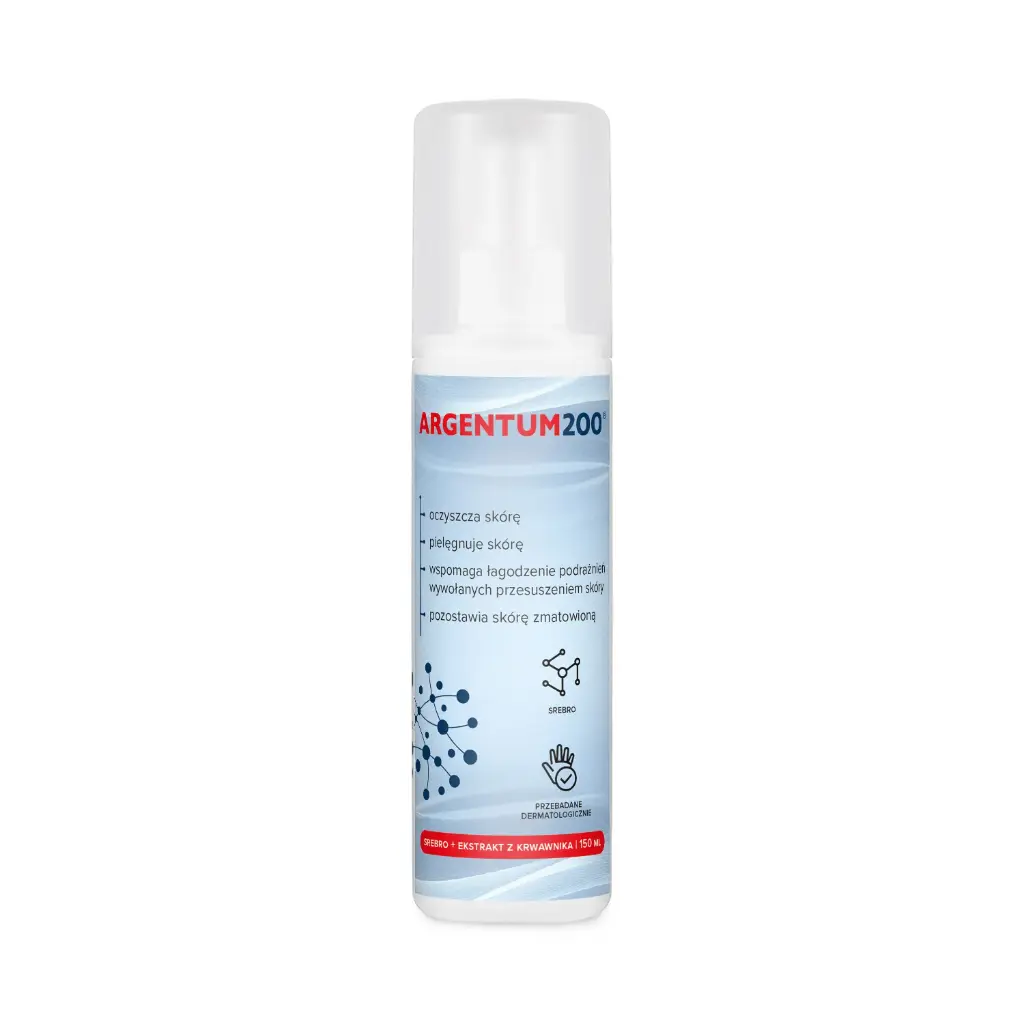 Aura Herbals Argentum200 Srebro Koloidalne (aerozol) x 150ml