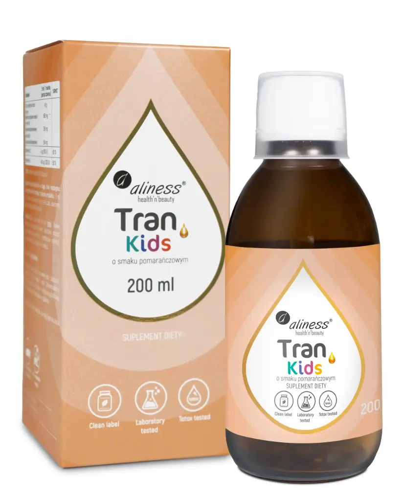 Aliness, Tran KIDS (pomarańcza) x 200ml