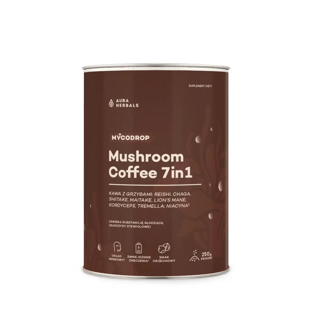 Aura Herbals Mycodrop Mushroom Coffee 7in1 x 250g