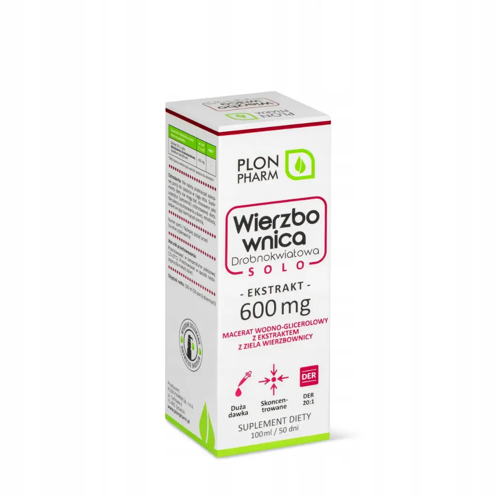 Plon Pharm Wierzbownica Drobnokwiatowa 20:1 x 100ml