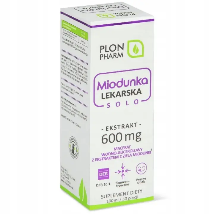 Plon Pharm Miodunka Lekarska 20:1 Solo x 100ml