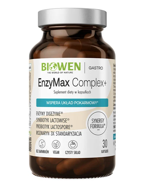 Biowen EnzyMax Complex+ x 30 kaps.
